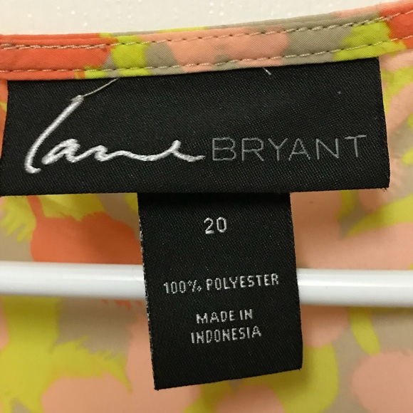 Lane Bryant Ruffle Top 20W - Picture 2 of 3